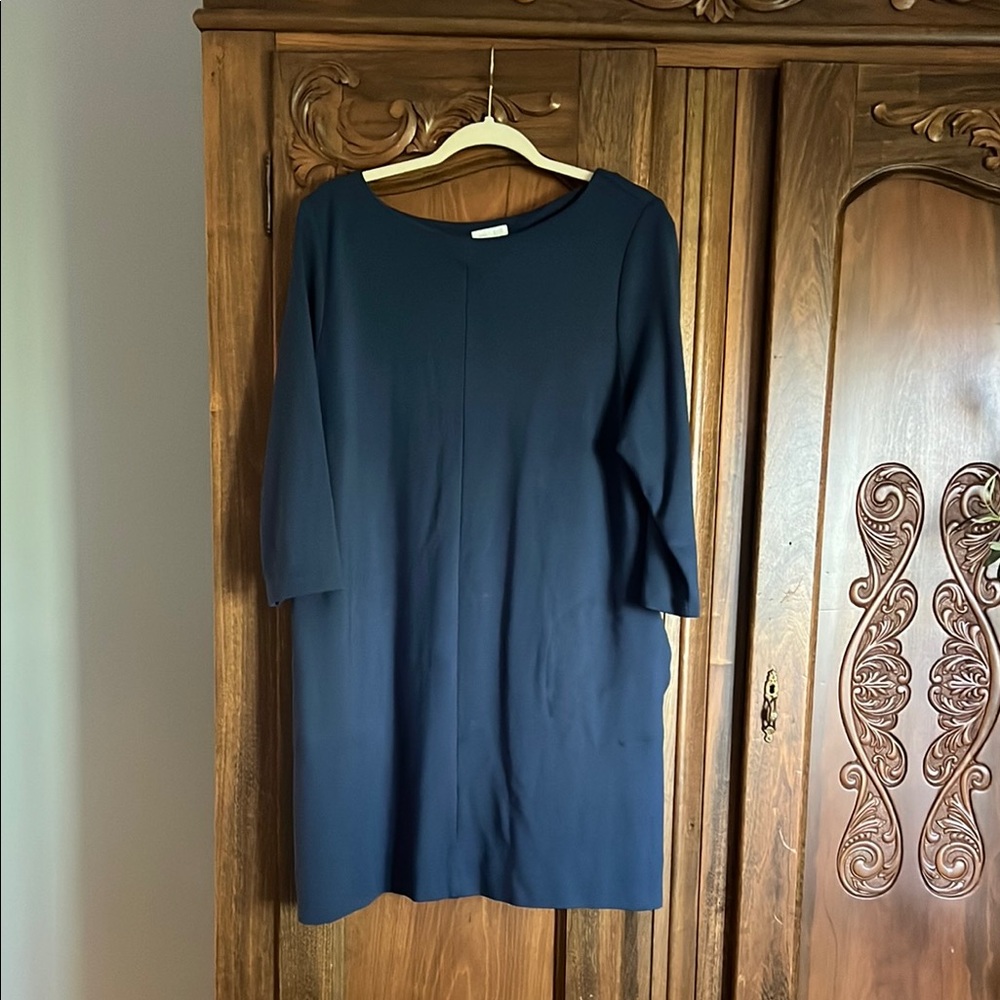 J Jill Admiral Blue Women's Dress, Size Large